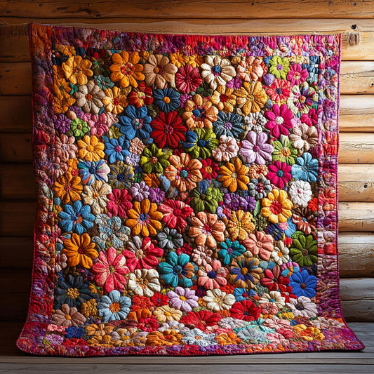 Colorful Flower CP1005002CL Quilt