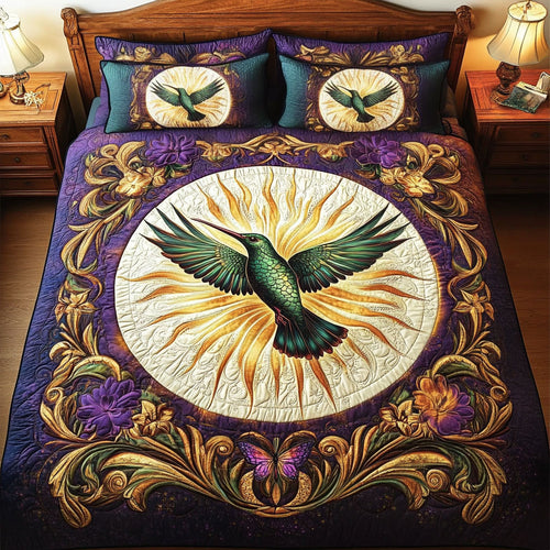 Mystic Hummingbird WY0502091CL Duvet Cover Set