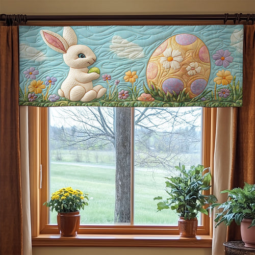 Bunny Egg WX2003083CL Quilted Valance
