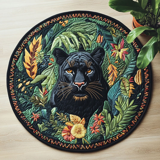 Black Panther Spirit CW1706026CL Quilted Round Mat