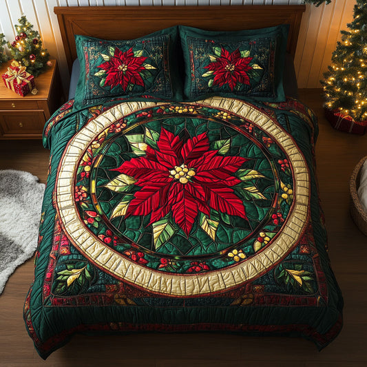 Poinsettia Harmony CW0512055CL Duvet Cover Set