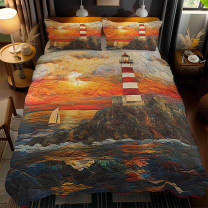 Stormy Lighthouse WN0502096CL Duvet Cover Set