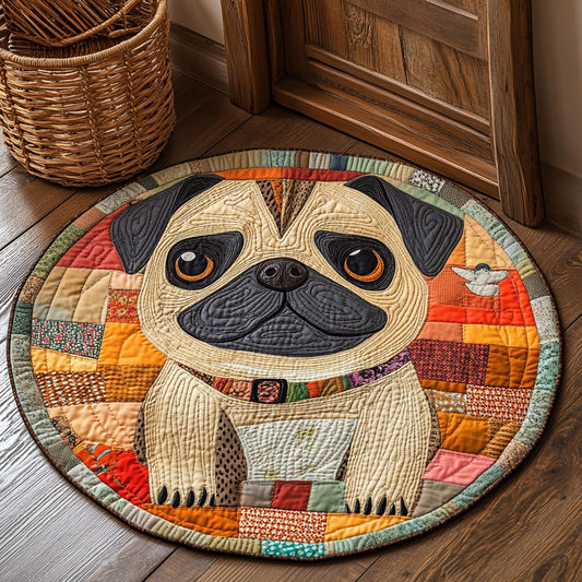 Door Guardian CP0107030CL Quilted Round Mat