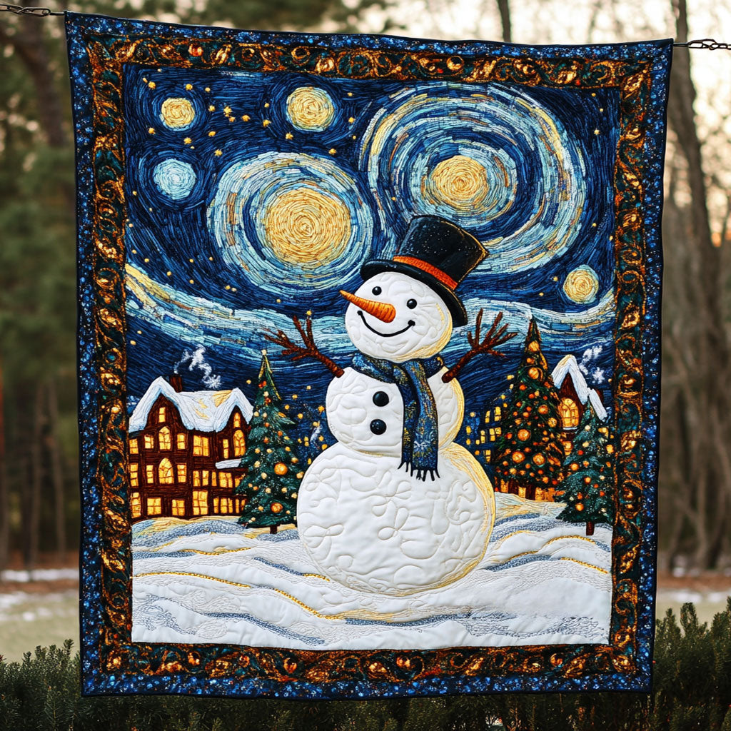 Heavenly Snowman WN0511050CL Quilt