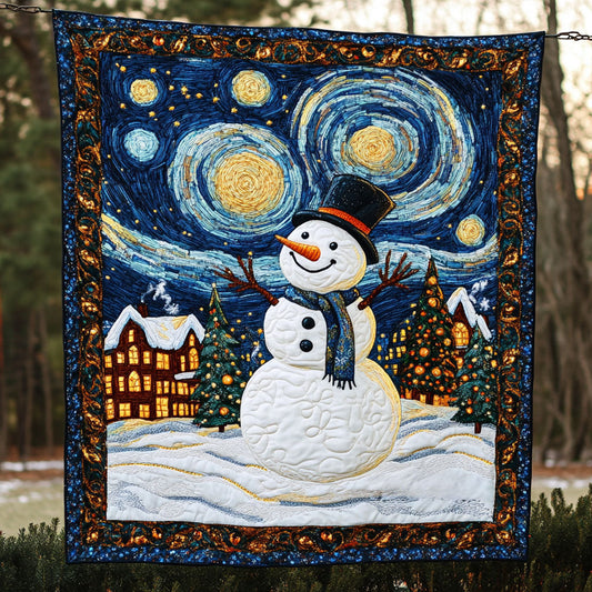 Heavenly Snowman WN0511050CL Quilt