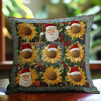 Sunflower Santa Joy WN2111028CL Quilt Pillow Case