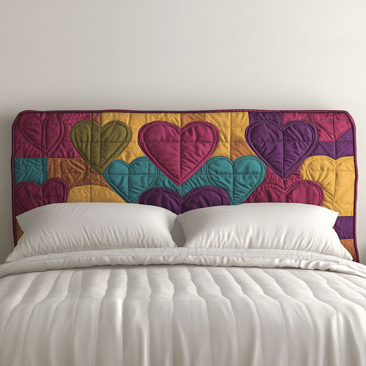Pure Heart WN3012033CL Quilted Headboard Slipcover