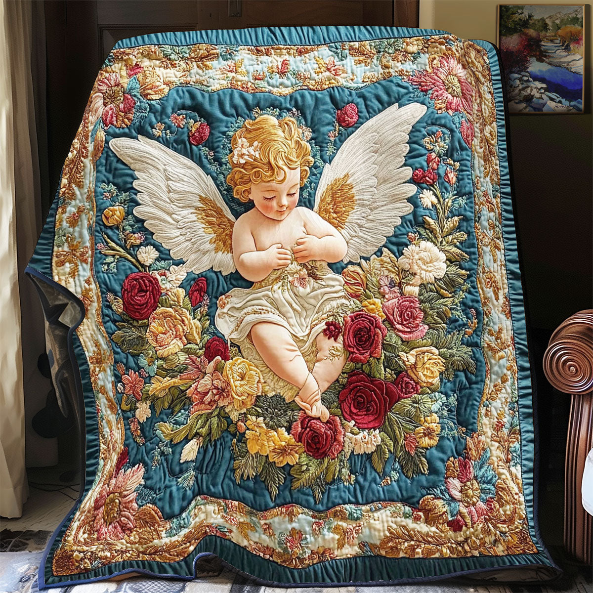 Baby Angel WY3012004CL Quilt
