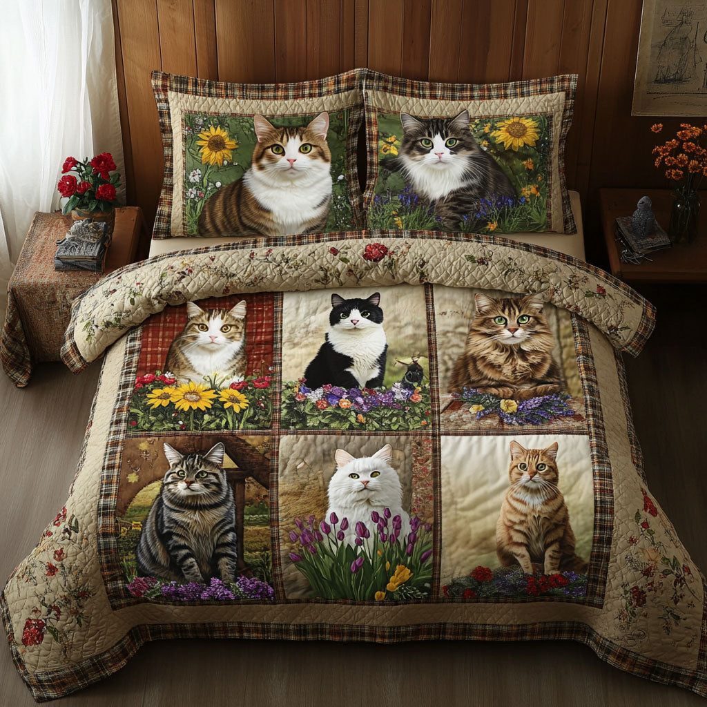 Wildflower Cat WN0611115CL Duvet Cover Set