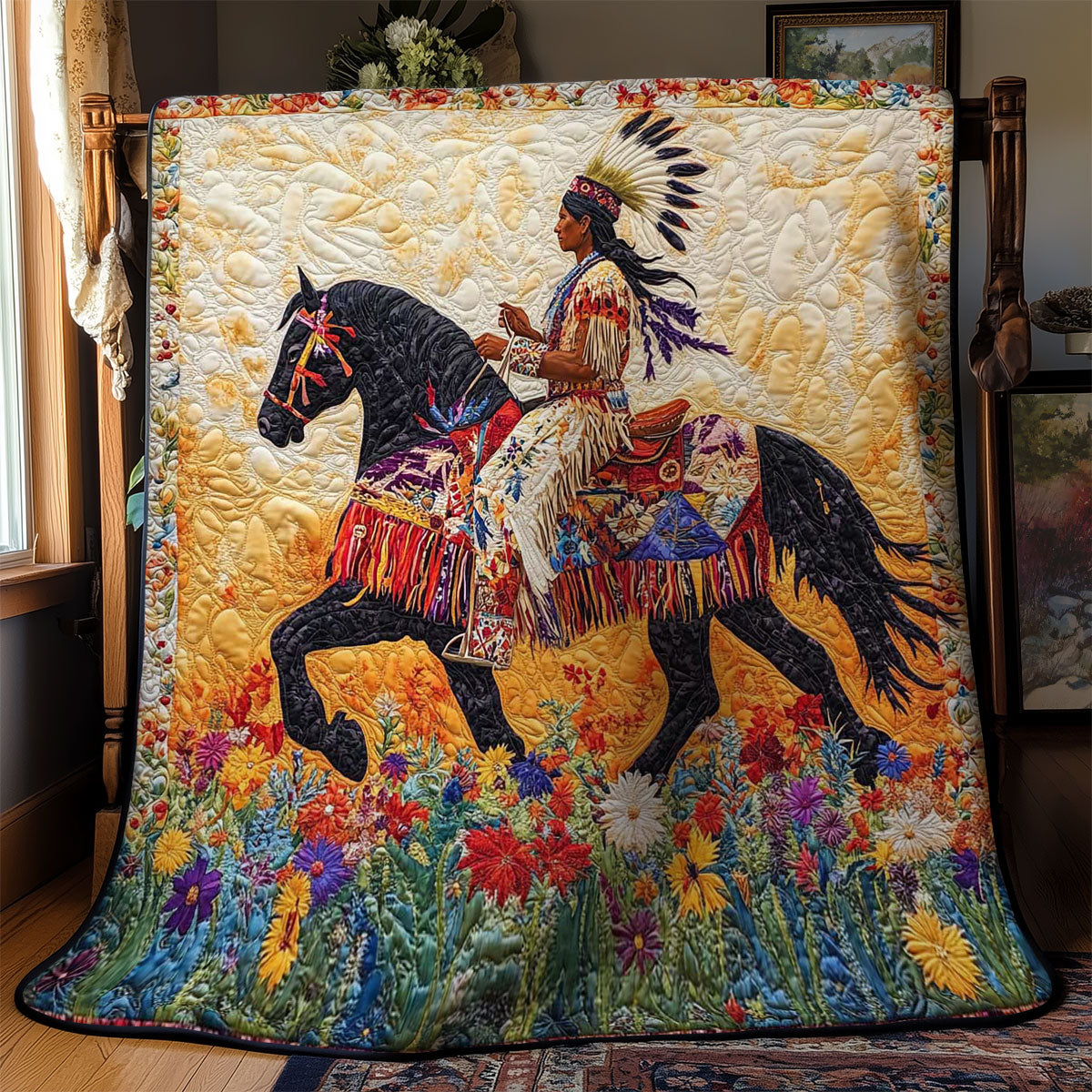 Native American Heritage Trail WN2403081CL Quilt