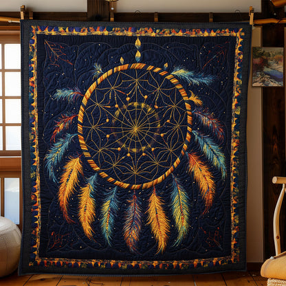 Feather Dreamcatcher WY0602142CL Quilt