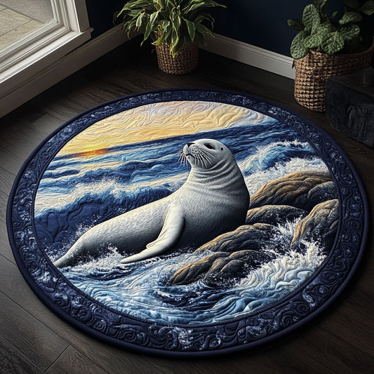 Seal Dream CM1605033CL Quilted Round Mat