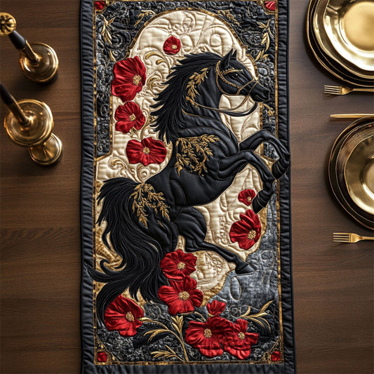 Regal Red WY0505031CL Quilted Table Runner