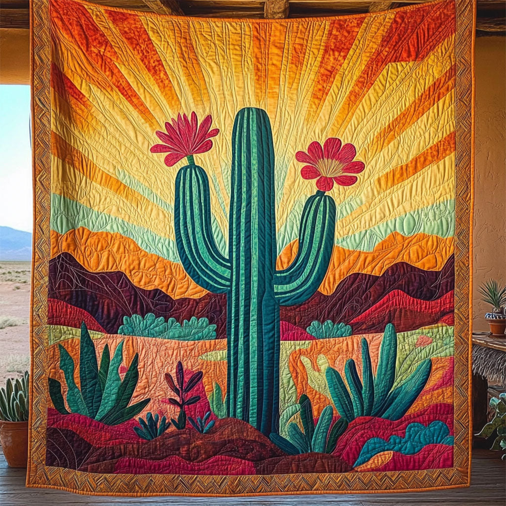 Cactus Glow WY1704029CL Quilt