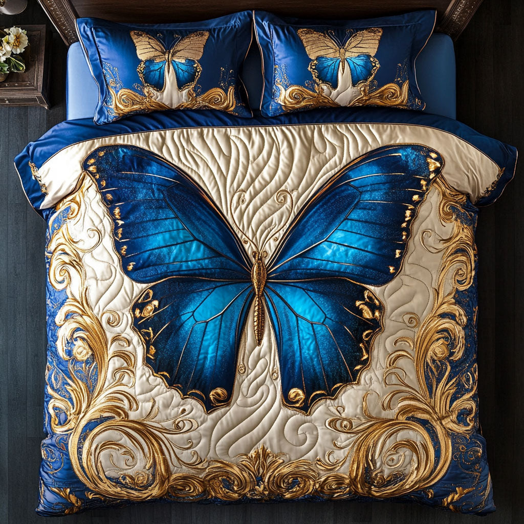 Midnight Butterfly WY2402027CL Duvet Cover Set