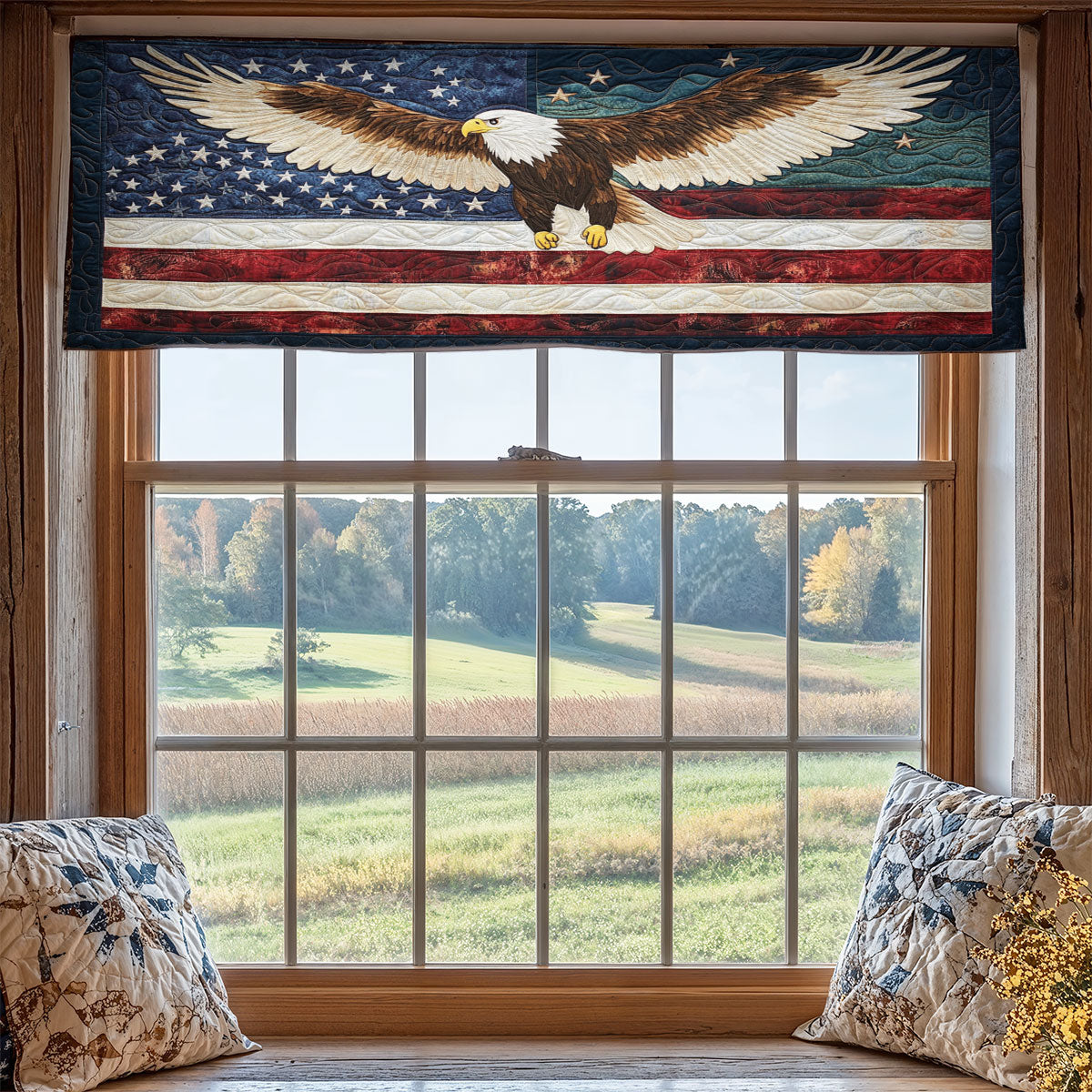 Eagle American WX2205018CL Quilted Valance