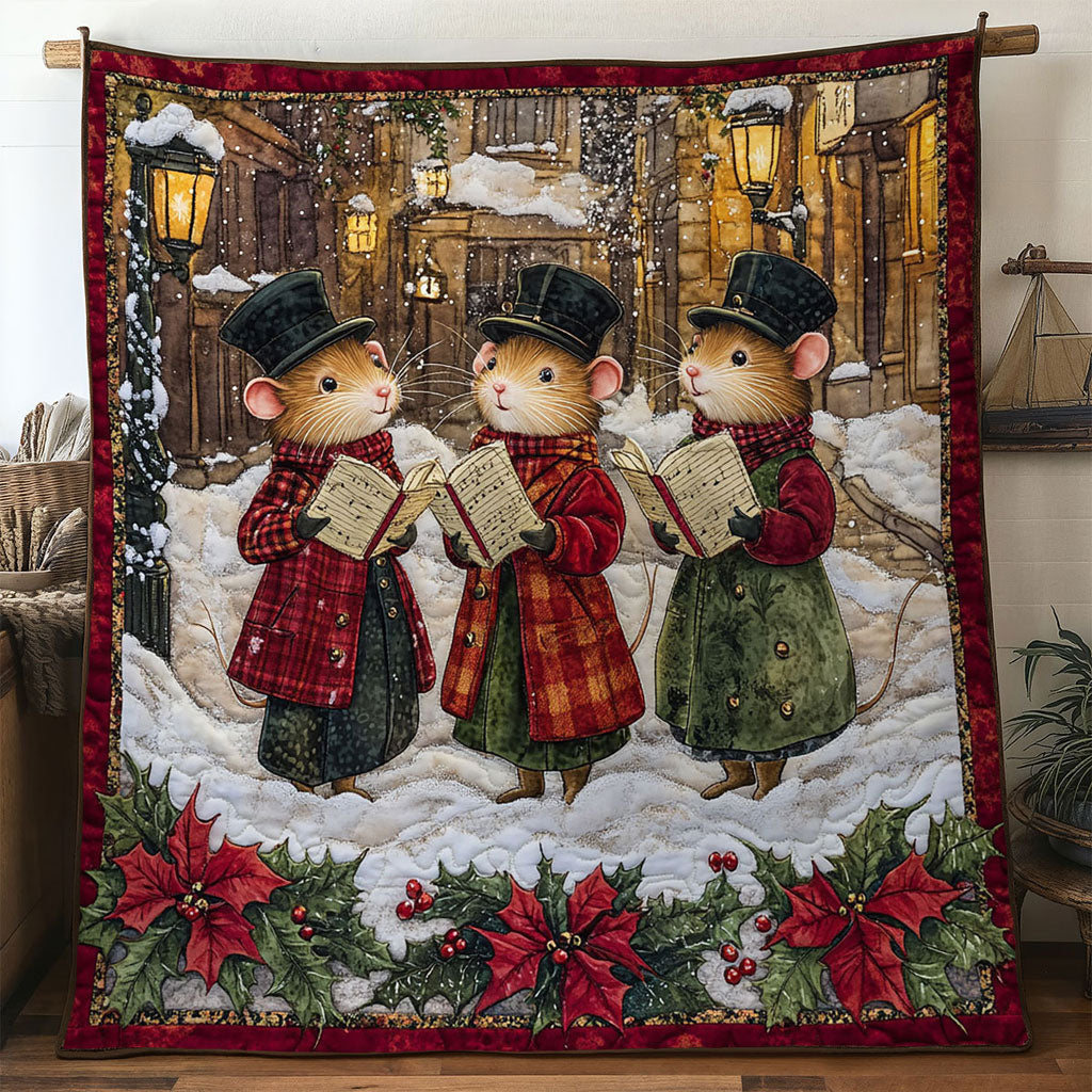 Street Choir Mouse WN1311103CL Quilt
