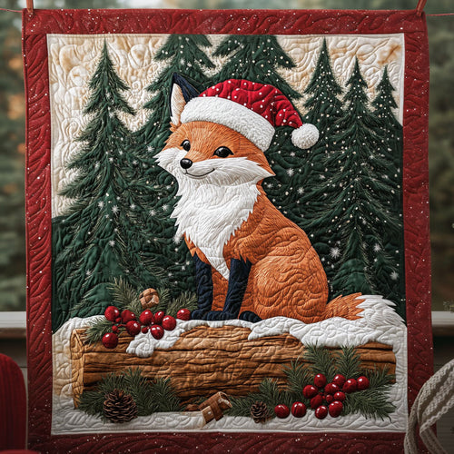 Merry Foxmas LT2411020CL Quilt