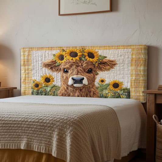 Sunny Highland CP1912001CL Quilted Headboard Slipcover