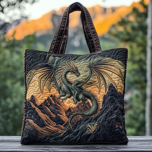 Stormrise Dragon WN3009050CL Quilted Tote Bag