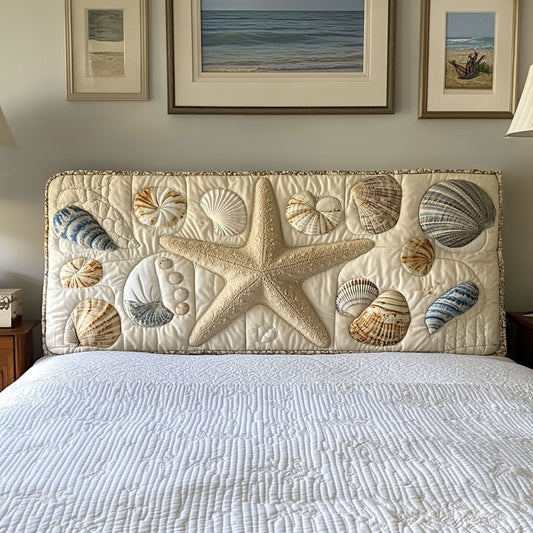 Seashell Whisper WN0501060CL Quilted Headboard Slipcover