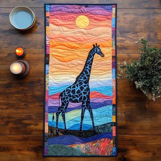 Color Giraffe CW2105294CL Quilted Table Runner