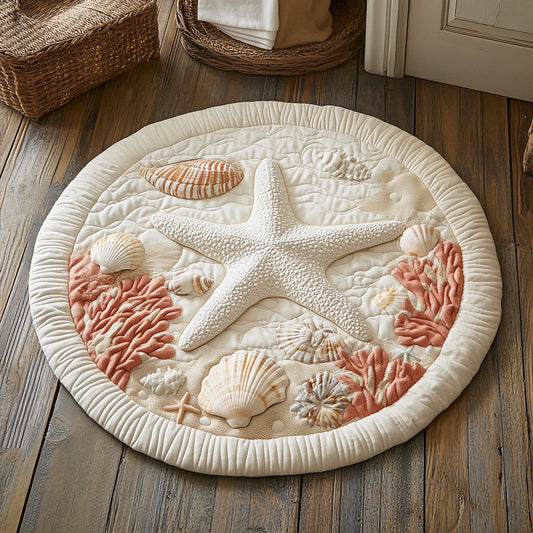 Seastar Serenity WY2907087CL Quilted Round Mat