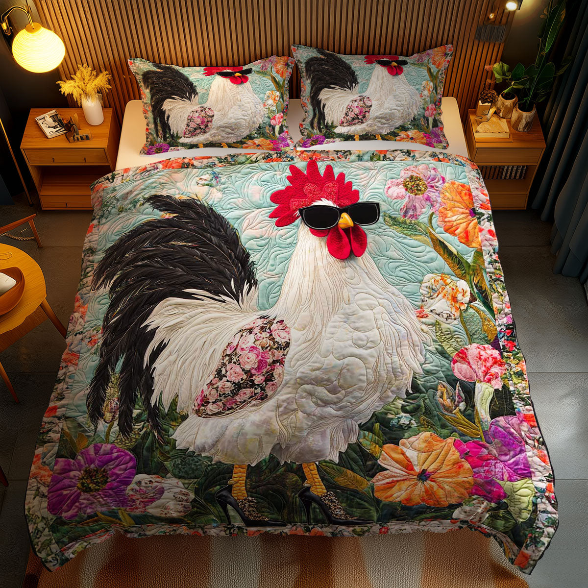 Chic Chicken WN1303125CL Duvet Cover Set