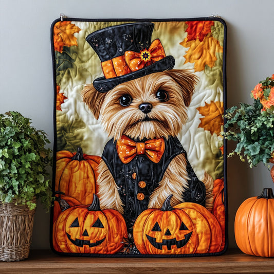 Yorkshire Terrier Halloween WT1610028CL Quilt