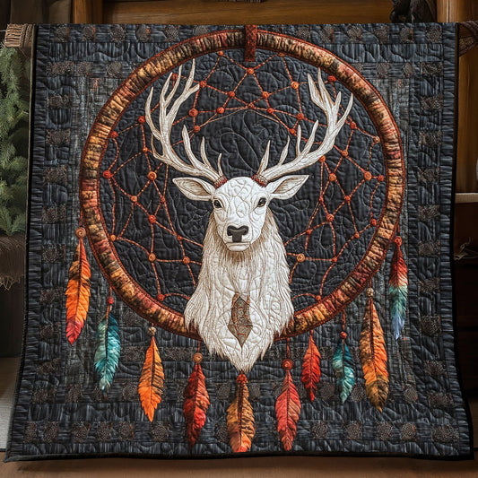 Magical White Stag WP1905029CL Quilt