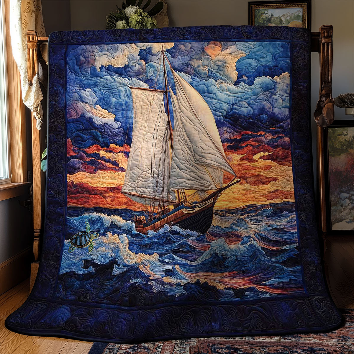 Sunset Sail WN1211072CL Quilt