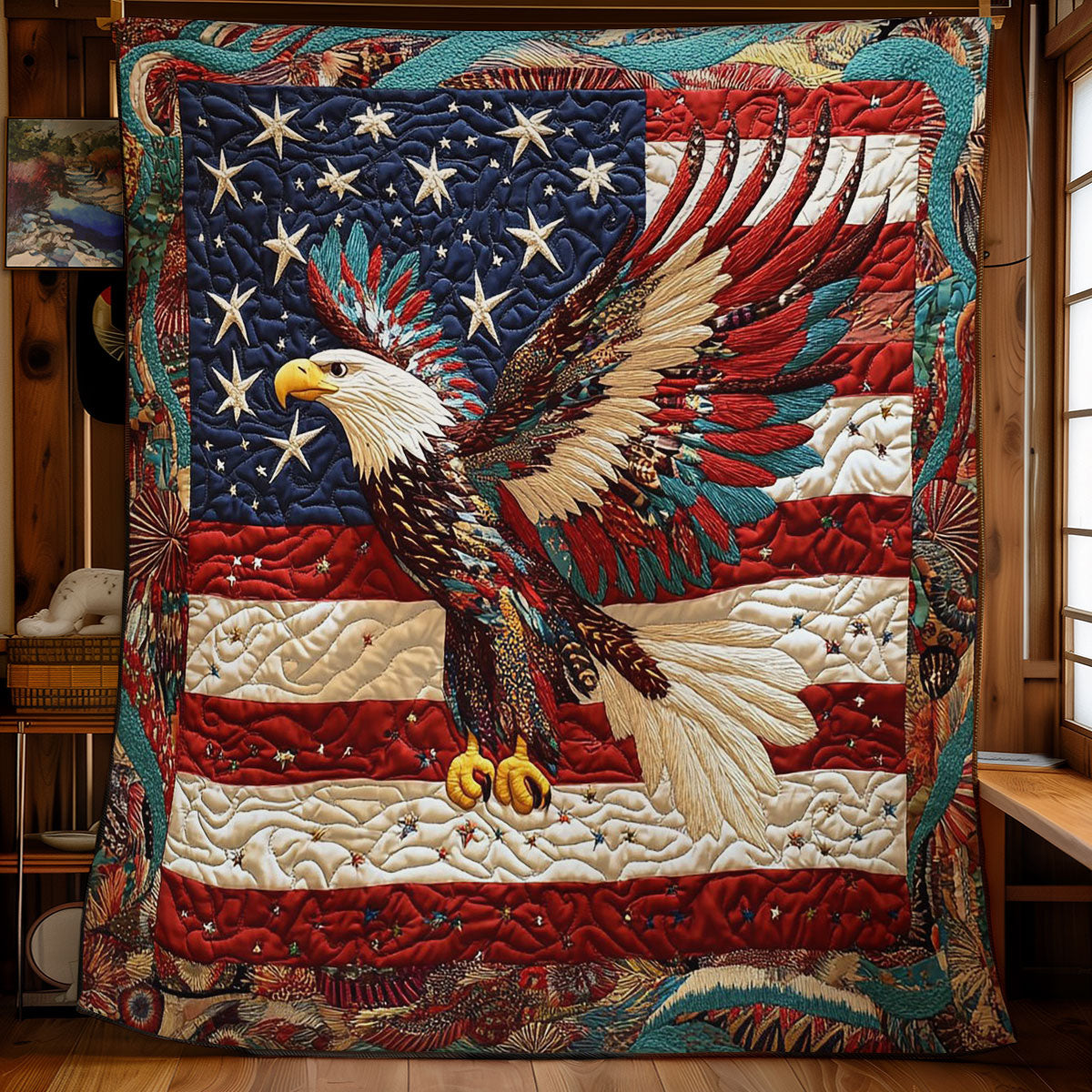 Eagle Glory CW1606016CL Quilt