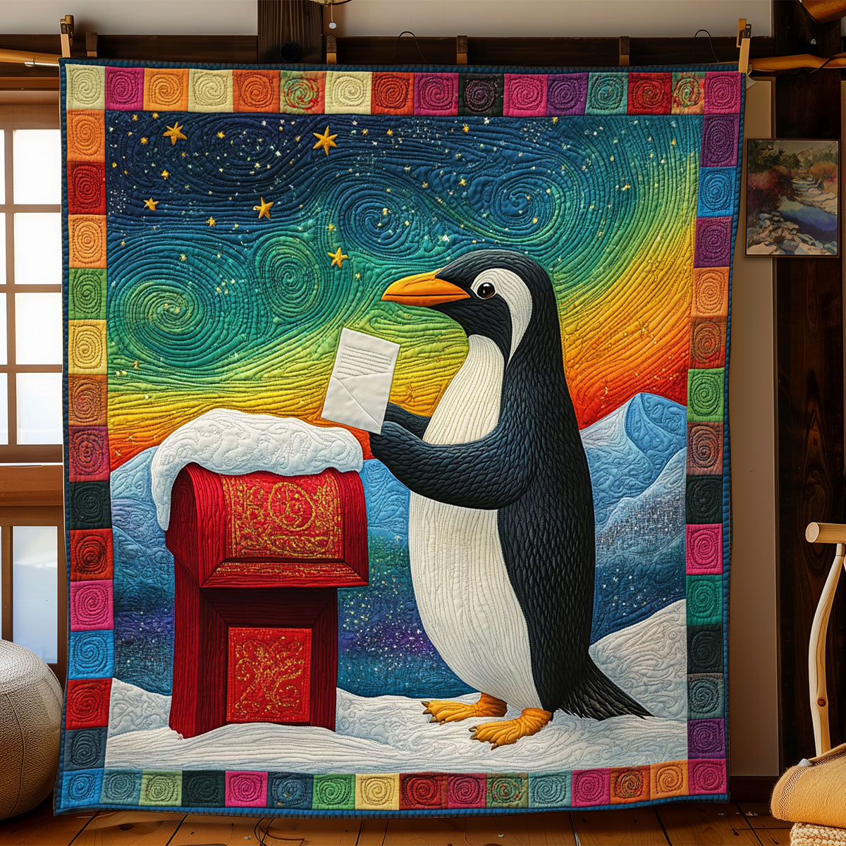 Snowy Mail CP1711020CL Quilt