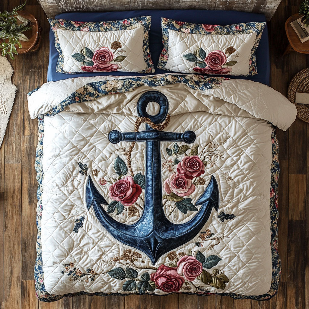 Mariner’s Garden CW2309038CL Duvet Cover Set