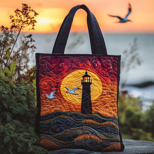 Everbright Lighthouse WN3009015CL Quilted Tote Bag