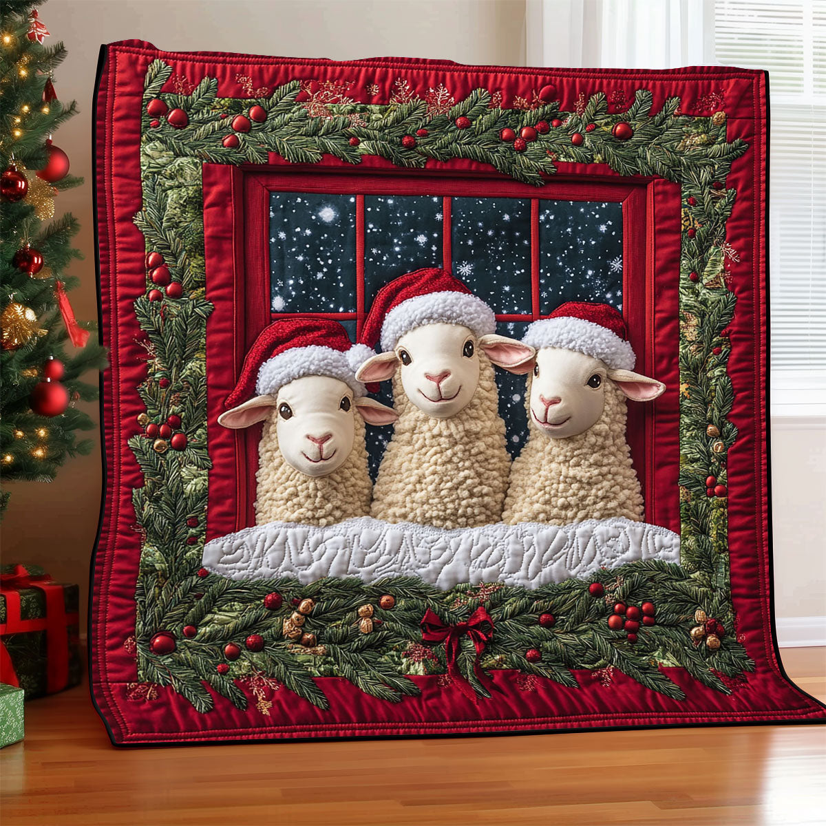Merry Sheep CW1711052CL Quilt