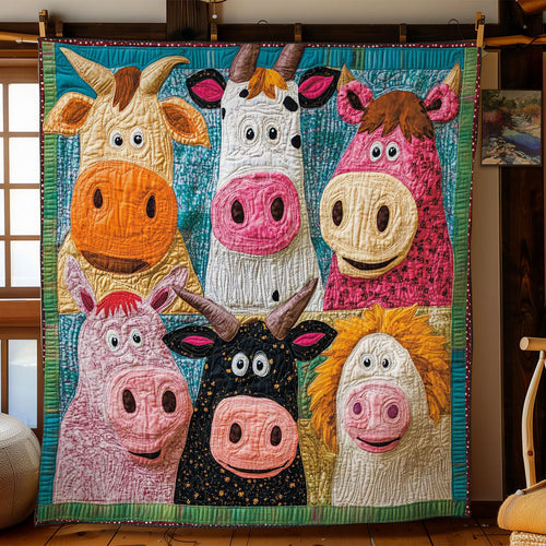 Hilarious Herd WN1803029CL Quilt
