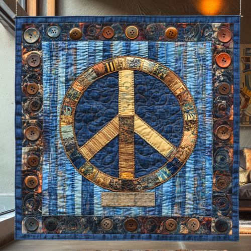 Denim Glow Peace WN0909010CL Quilt