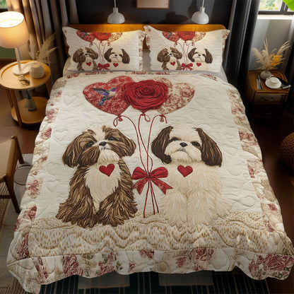 Shih Tzu Heart WN2412048CL Duvet Cover Set