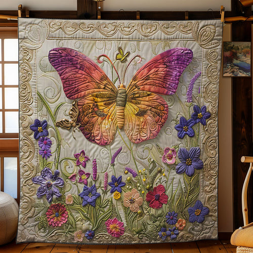 Springtime Butterfly WN0601103CL Quilt