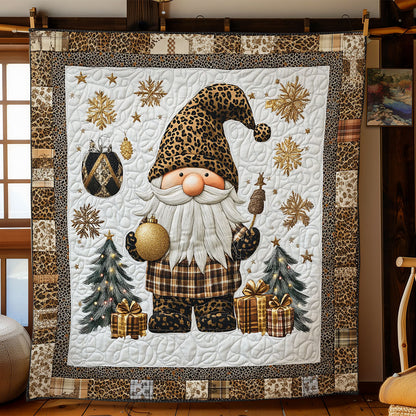 Fierce Gnome Christmas WN1207024CL Quilt