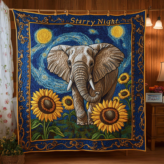 Elephant Breeze WN1010011CL Quilt
