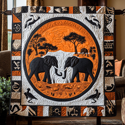 Twilight Tusk Walk WY2807042CL Quilt
