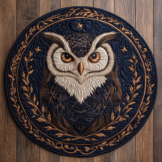 Eyes Of The Night CP1007006CL Quilted Round Mat