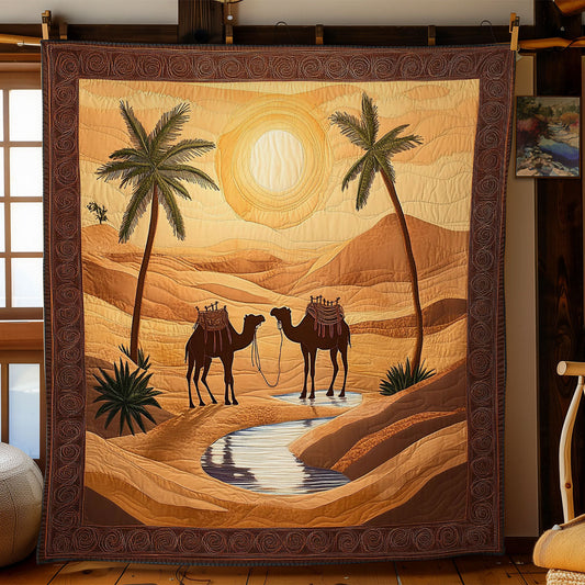 Camel In Desert WY1903003CL Quilt
