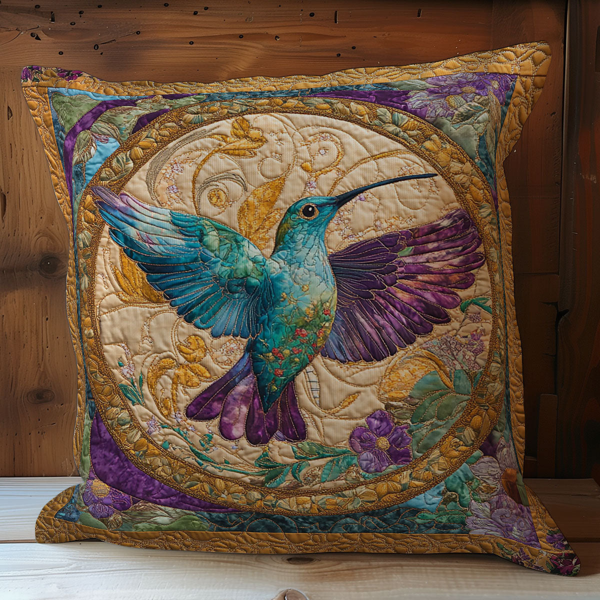 Mystic Hummingbird WY0402085CL Quilt Pillow Case