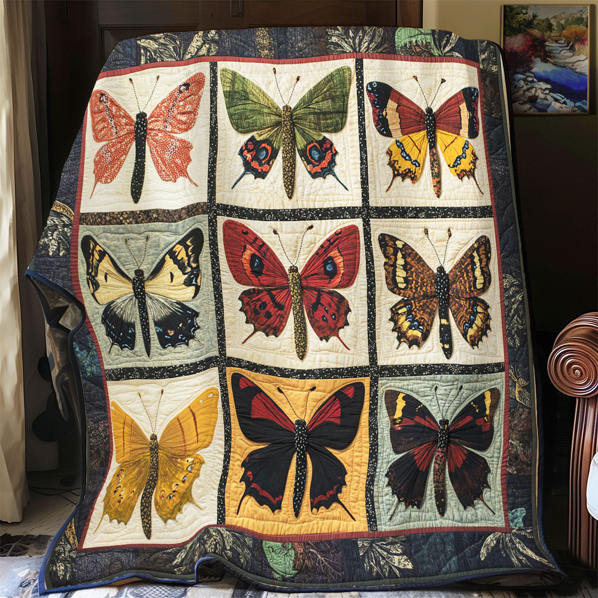 Mystery Moth CP0404011CL Quilt