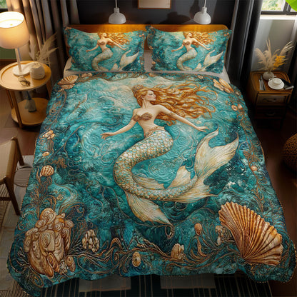 Ocean Mermaid WN0901089CL Duvet Cover Set