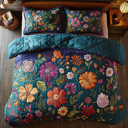 Floral Garden WY0503037CL Duvet Cover Set