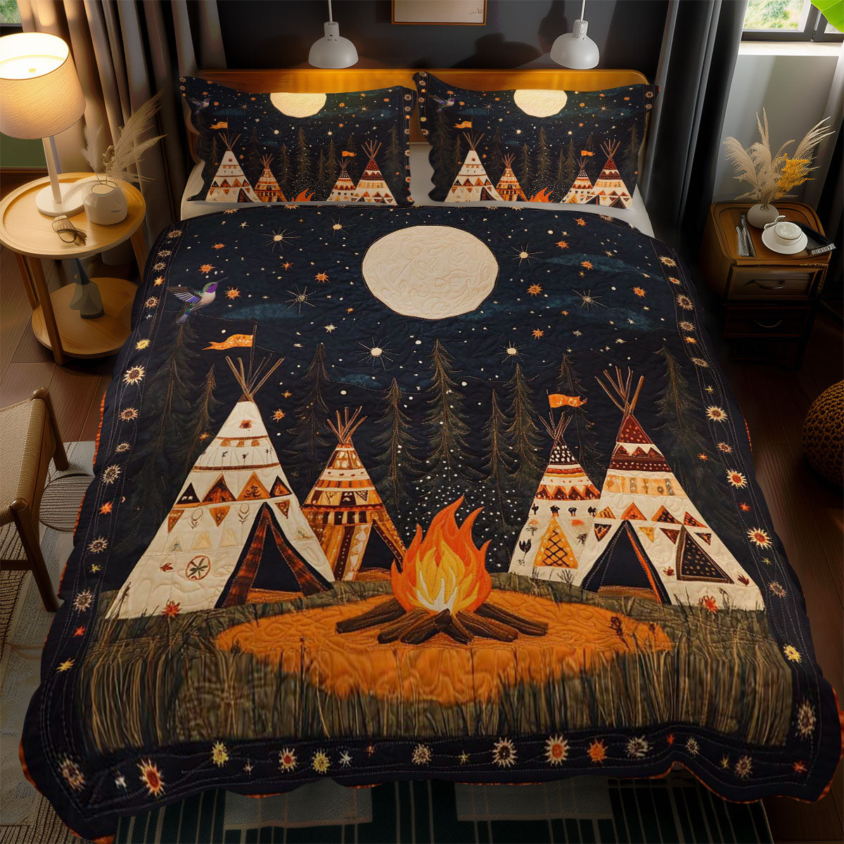 Wilderness Teepee Tales WN1911067CL Duvet Cover Set